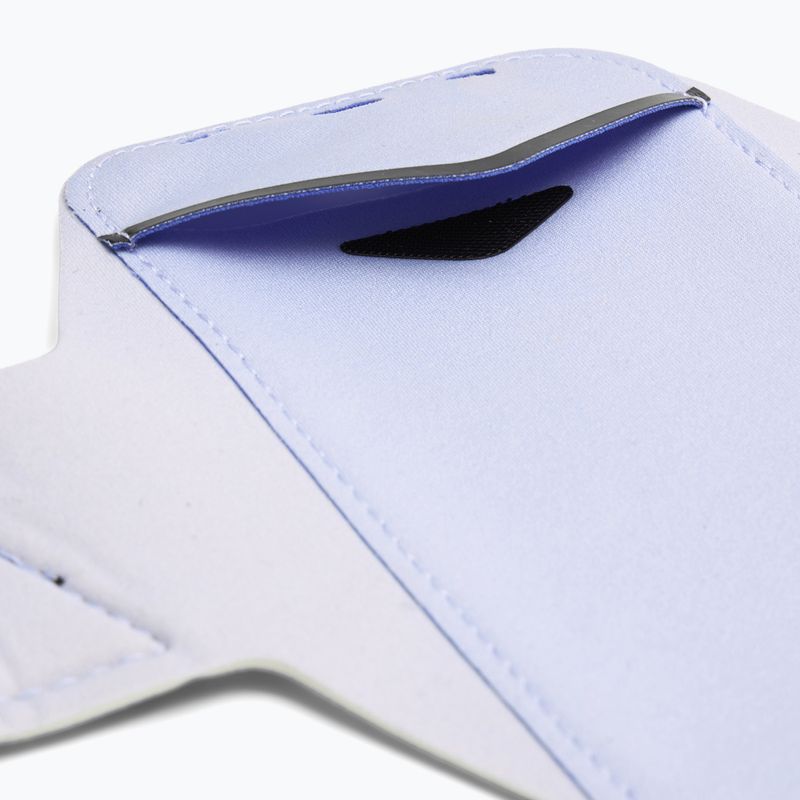 Bandă de telefon pentru alergare Nike Lean Arm Band Regular ghost/black/comet blue 4