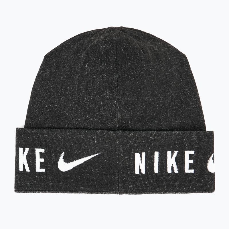 Căciulă Nike Dri-Fit Trail Knit Cuffed Beanie black/summit white 2