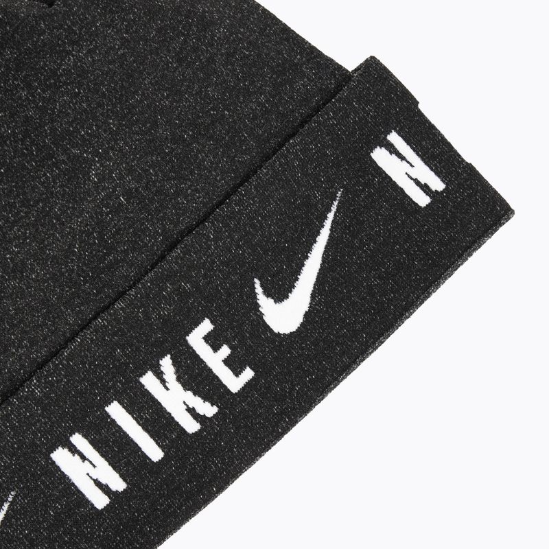 Căciulă Nike Dri-Fit Trail Knit Cuffed Beanie black/summit white 3