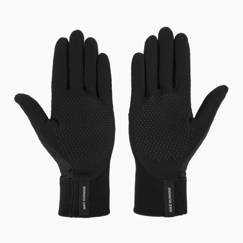 Mănuși de alergare pentru bărbați Nike Therma-Fit Pacer Sphere Midweight RG black/black/silver 3