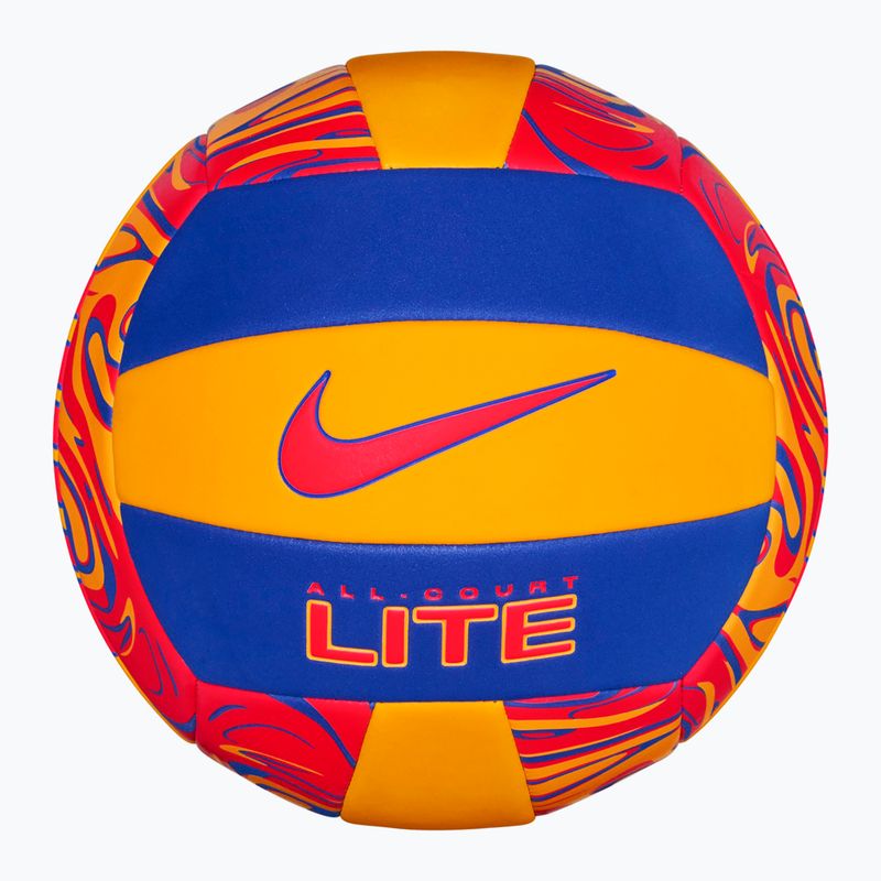 Minge de volei Nike All Court Lite laser orange/hyper royal/bright crimson mărimea 5