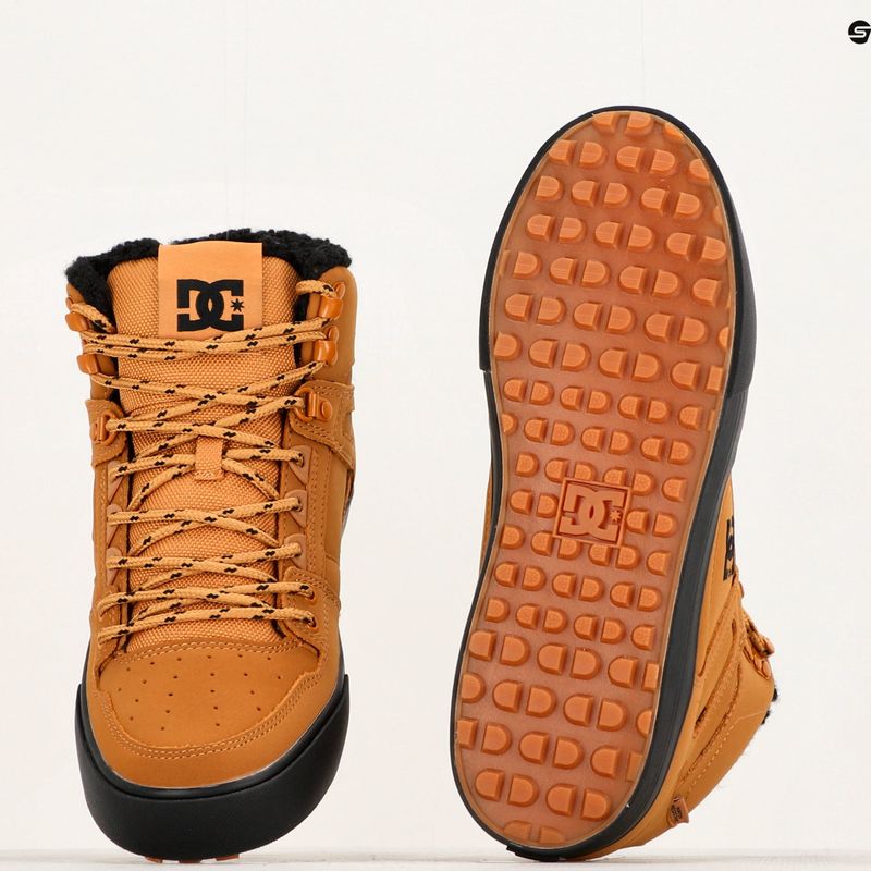 DC Pure High-Top, pantofi bărbați grâu/negru 14