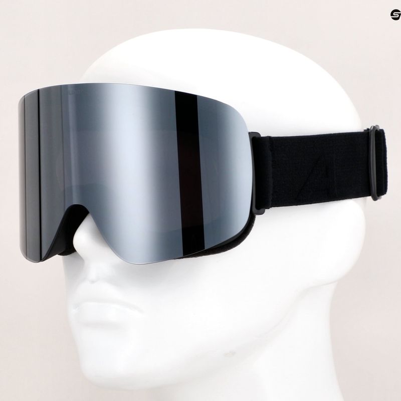 Ochelari de schi Alpina Penken S3 negru mat/negru oglindă neagră 5