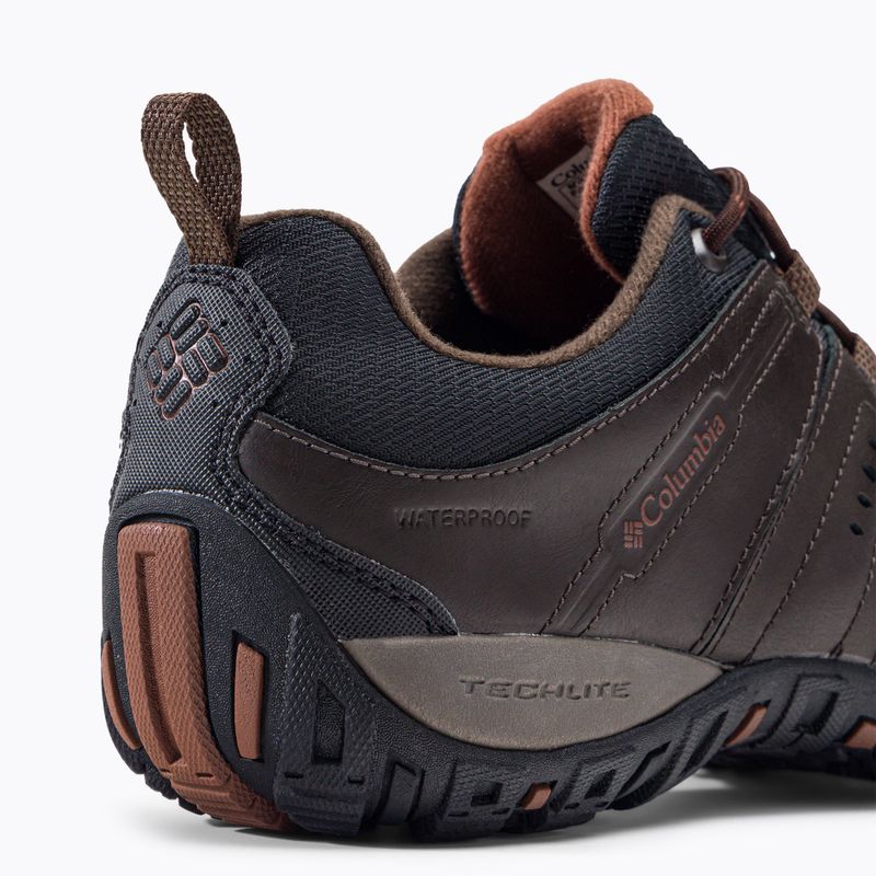 Columbia Woodburn II Waterproof cizme de trekking pentru bărbați maro 1553001 10