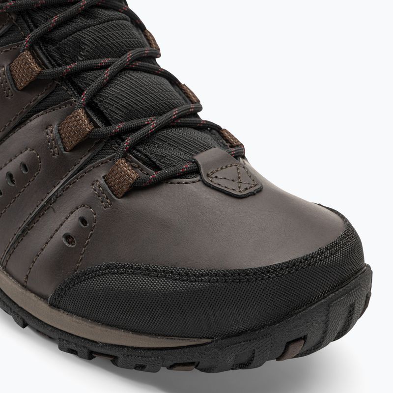 Columbia Woodburn II Chukka WP Omni-Heat cizme de trekking pentru bărbați cordovan/roșu grena 7