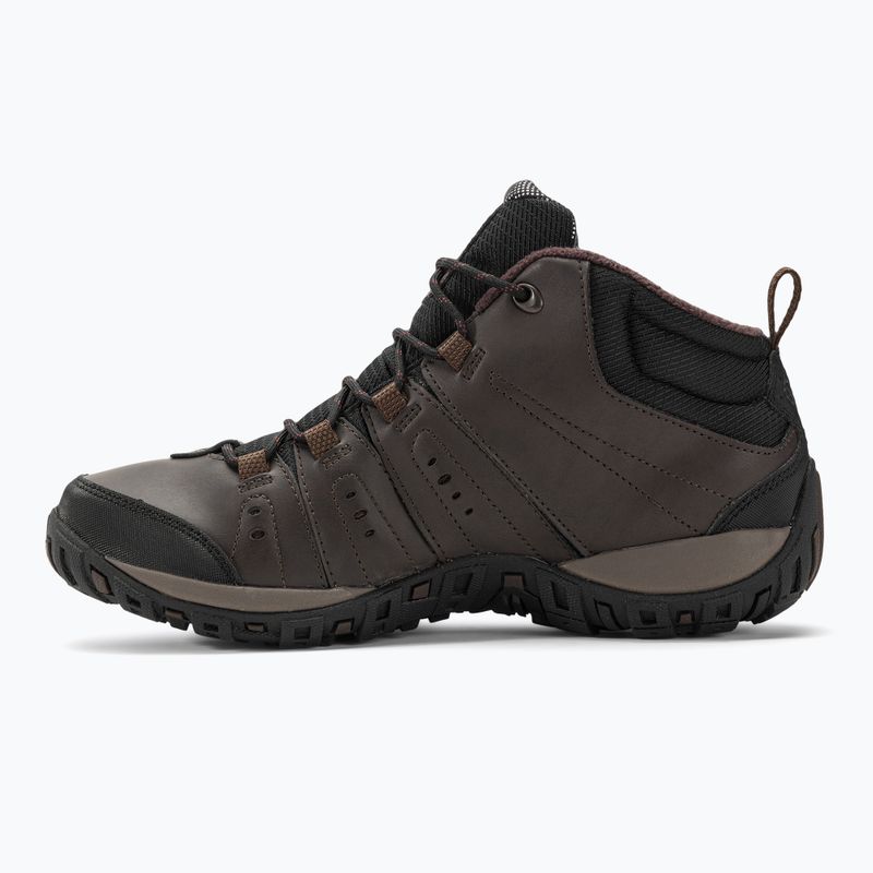 Columbia Woodburn II Chukka WP Omni-Heat cizme de trekking pentru bărbați cordovan/roșu grena 10