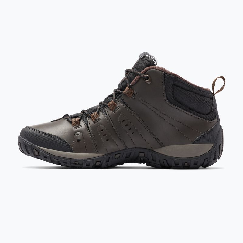 Columbia Woodburn II Chukka WP Omni-Heat cizme de trekking pentru bărbați cordovan/roșu grena 13