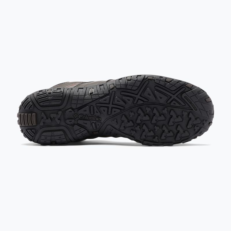 Columbia Woodburn II Chukka WP Omni-Heat cizme de trekking pentru bărbați cordovan/roșu grena 17