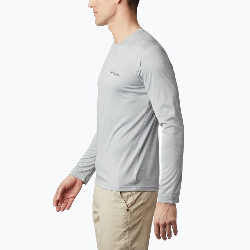 Longsleeve de trekking Columbia Zero Rules columbia grey heather