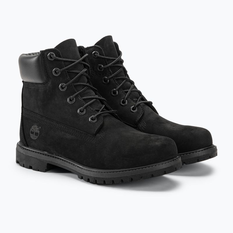 Cizme de trekking pentru femei Timberland 6In Premium Boot W negru nubuc negru 4