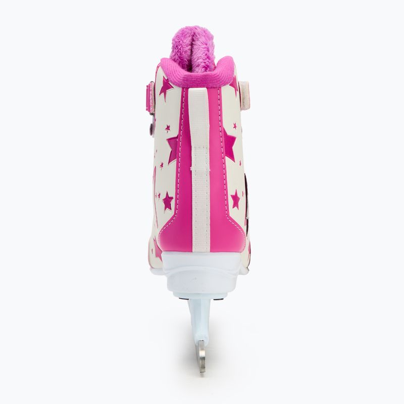 Patine pentru copii CCM Glitter Girl white/pink 4