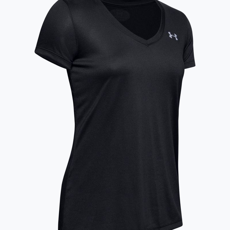 Tricou de antrenament pentru femei Under Armour Tech SSV - Solid roșu-argintiu 1255839 4