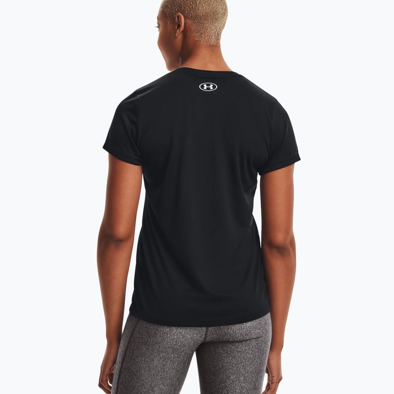 Tricou de antrenament pentru femei Under Armour Tech SSV - Solid roșu-argintiu 1255839 2