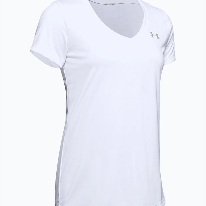 Tricou de antrenament pentru femei Under Armour Tech SSV - Solid alb-argintiu 1255839 4