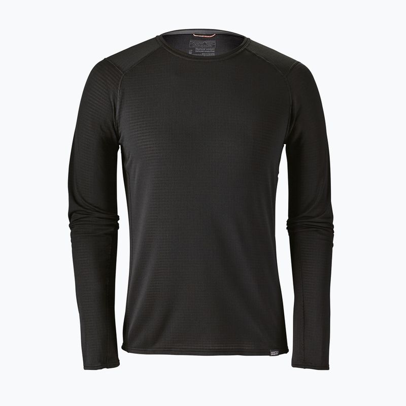 Bluză termică pentru bărbați Patagonia Cap Termal Weight Crew neagră 11