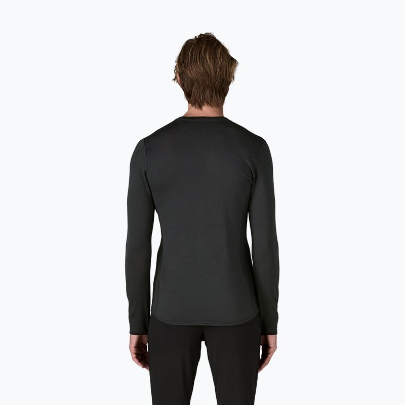 Bluză termică pentru bărbați Patagonia Cap Termal Weight Crew neagră 6