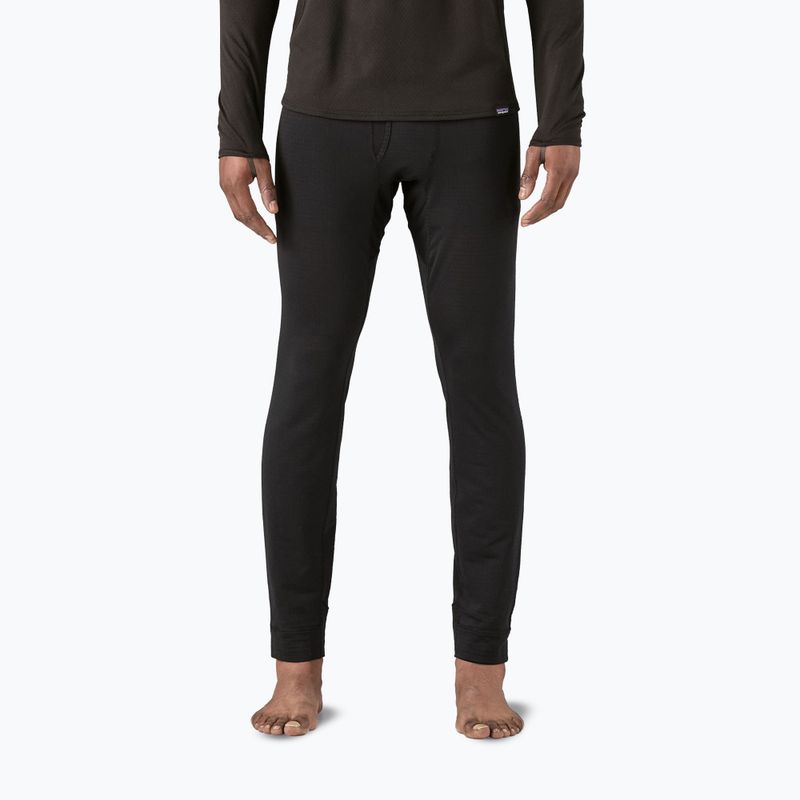 Pantaloni termoactivi pentru bărbați Patagonia Cap Termal Weight Bottoms black