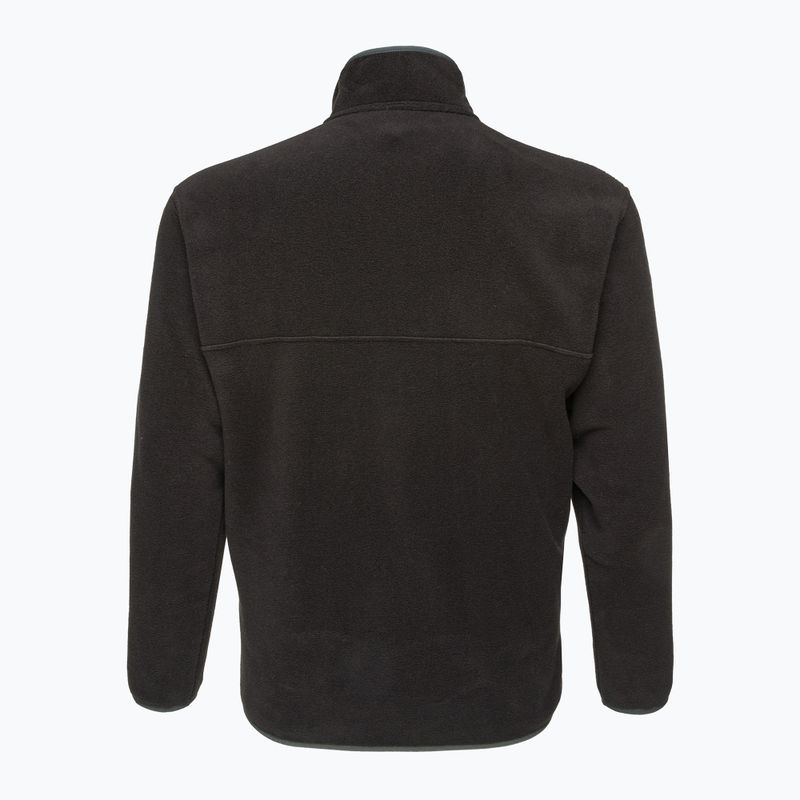 Patagonia bărbați fleece Sweatshirt bărbați Synch Snap-T P / O negru w / forjă gri 4