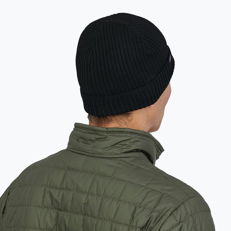 Căciulă Patagonia Fishermans Rolled Beanie black 3