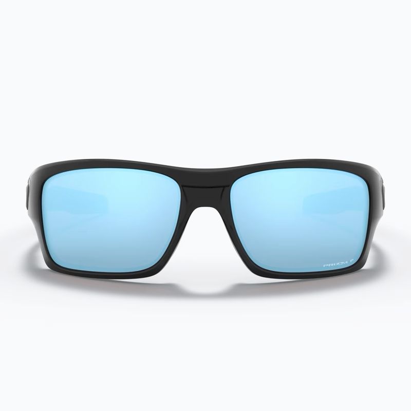 Ochelari de soare Oakley Turbine polished black/prizm deep water polar 2