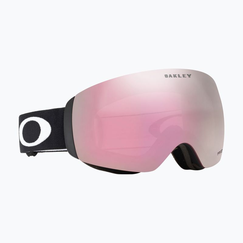 Ochelari de schi Oakley Flight Deck negru mat/prizm snow hi pink