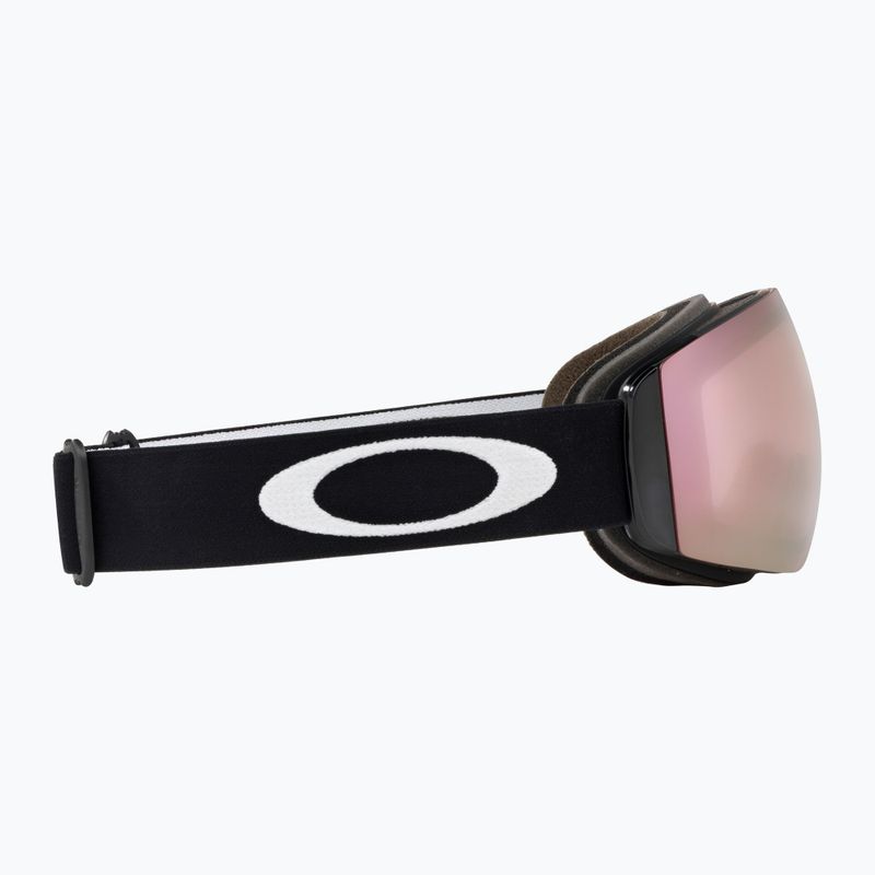 Ochelari de schi Oakley Flight Deck negru mat/prizm snow hi pink 4