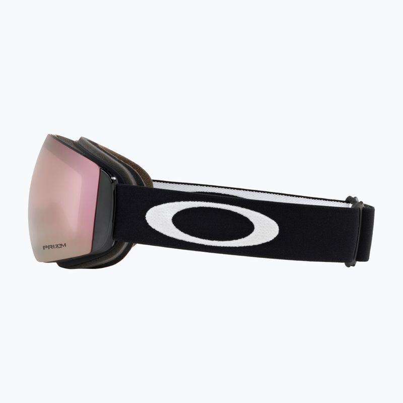 Ochelari de schi Oakley Flight Deck negru mat/prizm snow hi pink 5