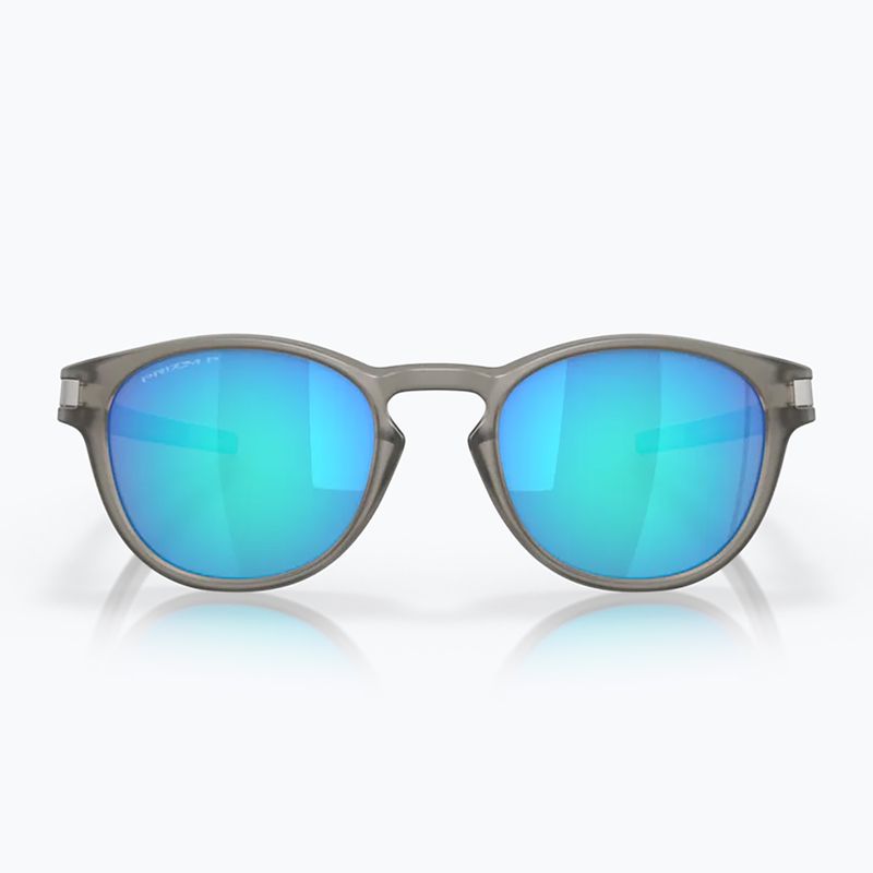Ochelari de soare polarizați Oakley Latch Matte Grey Ink/prizm Sapphire 7