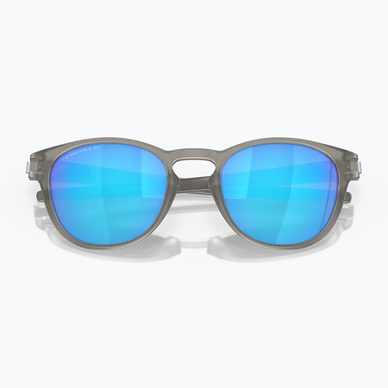 Ochelari de soare polarizați Oakley Latch Matte Grey Ink/prizm Sapphire 10