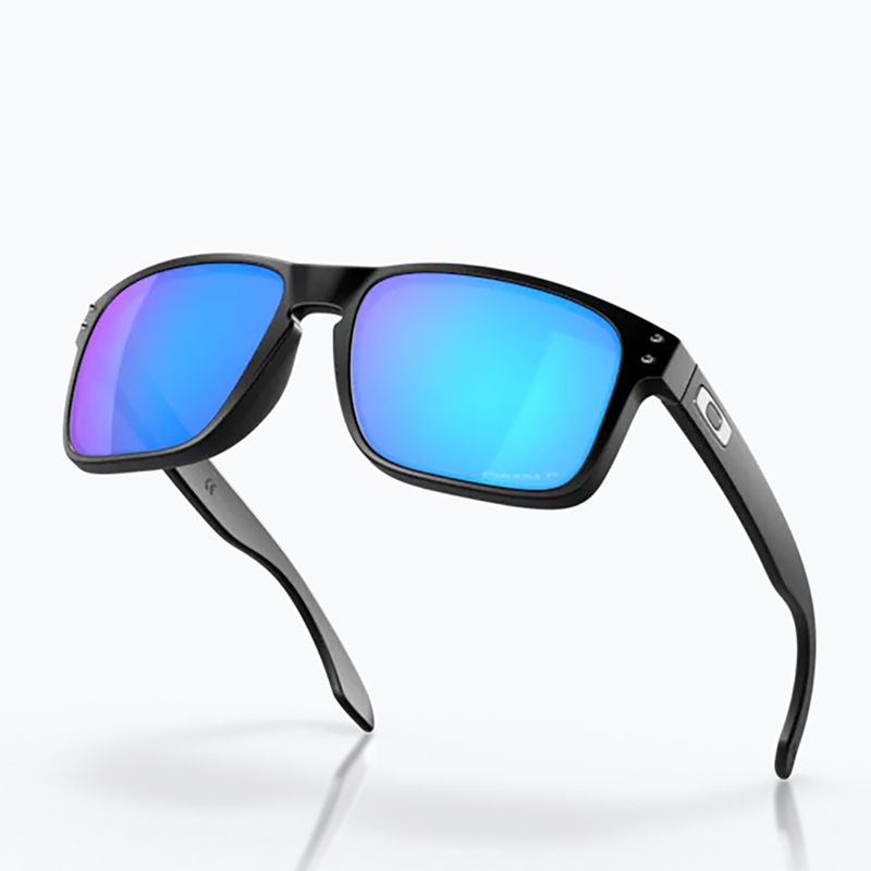 Ochelari de soare Oakley Holbrook negru mat/prizm safir polarizat 9