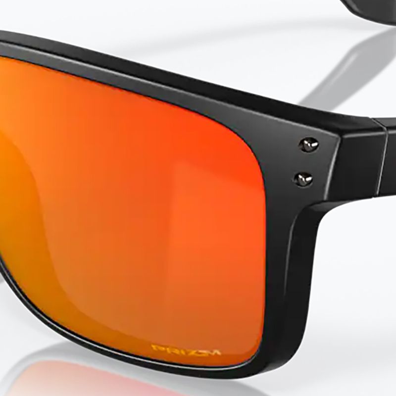 Ochelari de soare Oakley Holbrook XL negru mat/prizm rubin 11