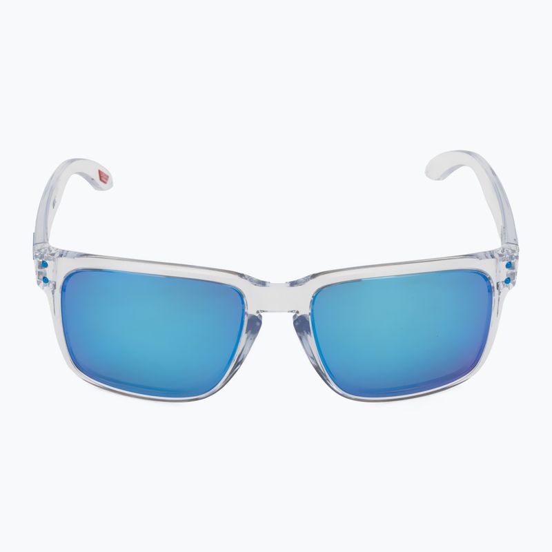 Ochelari de soare Oakley Holbrook XL polished clear/prizm sapphr irid polar 3