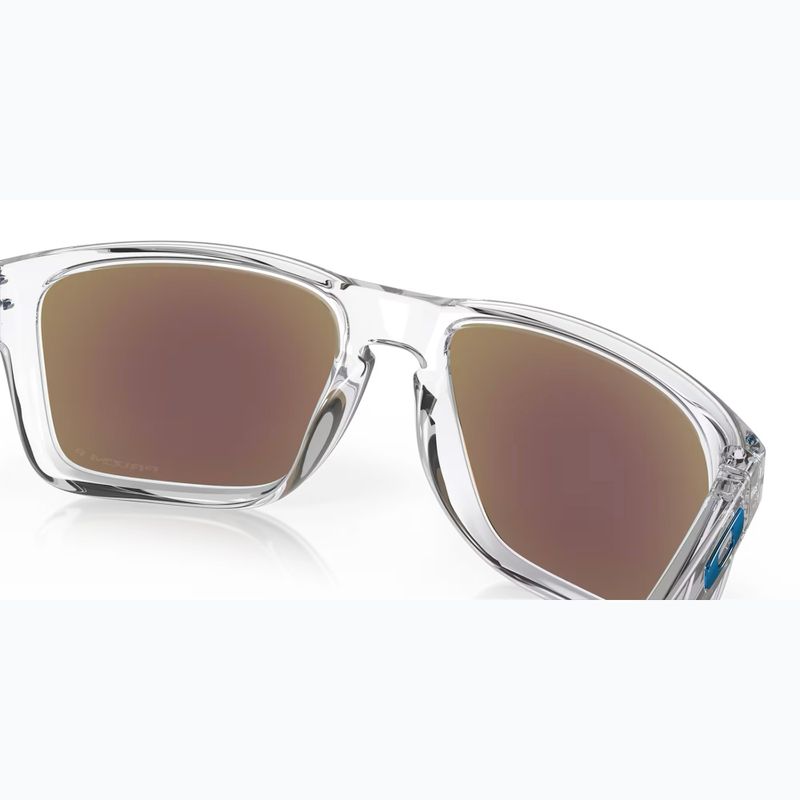 Ochelari de soare Oakley Holbrook XL polished clear/prizm sapphr irid polar 7