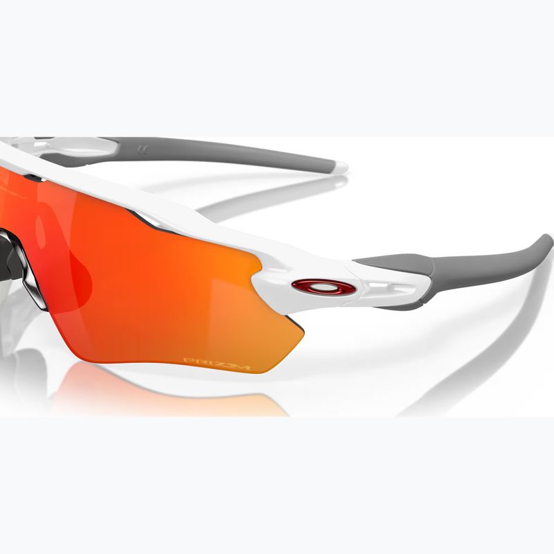 Ochelari de soare Oakley Radar EV Path polished white/prizm ruby 6