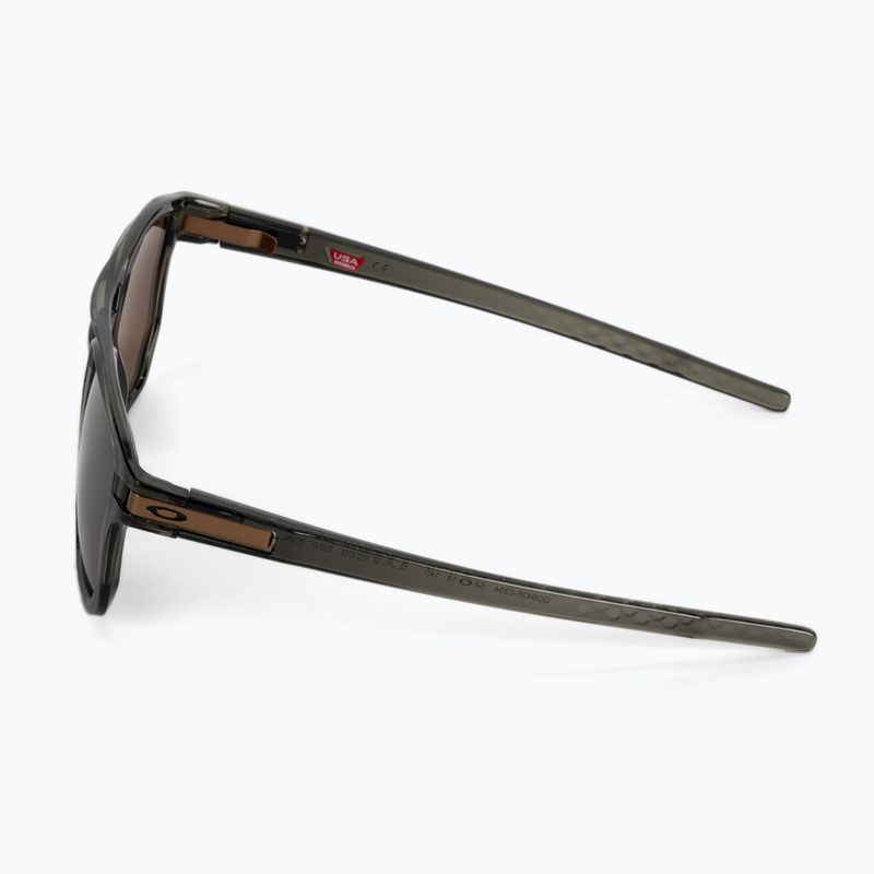 Ochelari de soare Oakley Latch Beta maro/verde 0OO9436 4