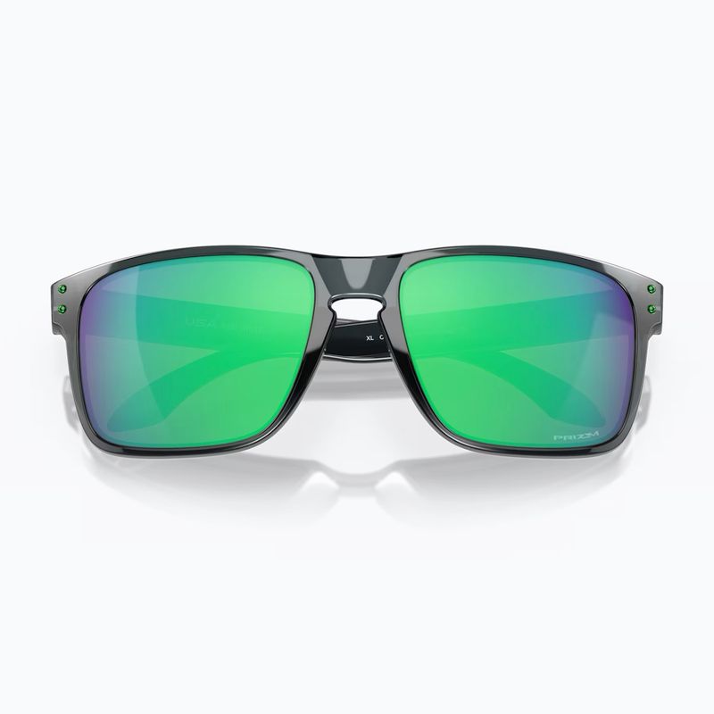 Ochelari de soare Oakley Holbrook XL crystal black/prizm jade 5