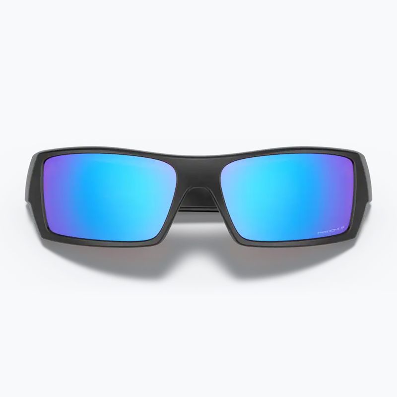 Ochelari de soare polarizați Oakley Gascan negru mat/prizm sapphire safir mat 10