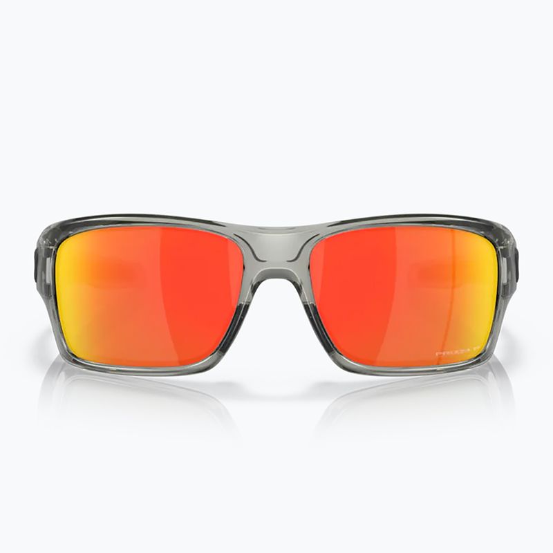 Ochelari de soare polarizați Oakley Turbine gri cerneală/prizm rubin polarizat 7
