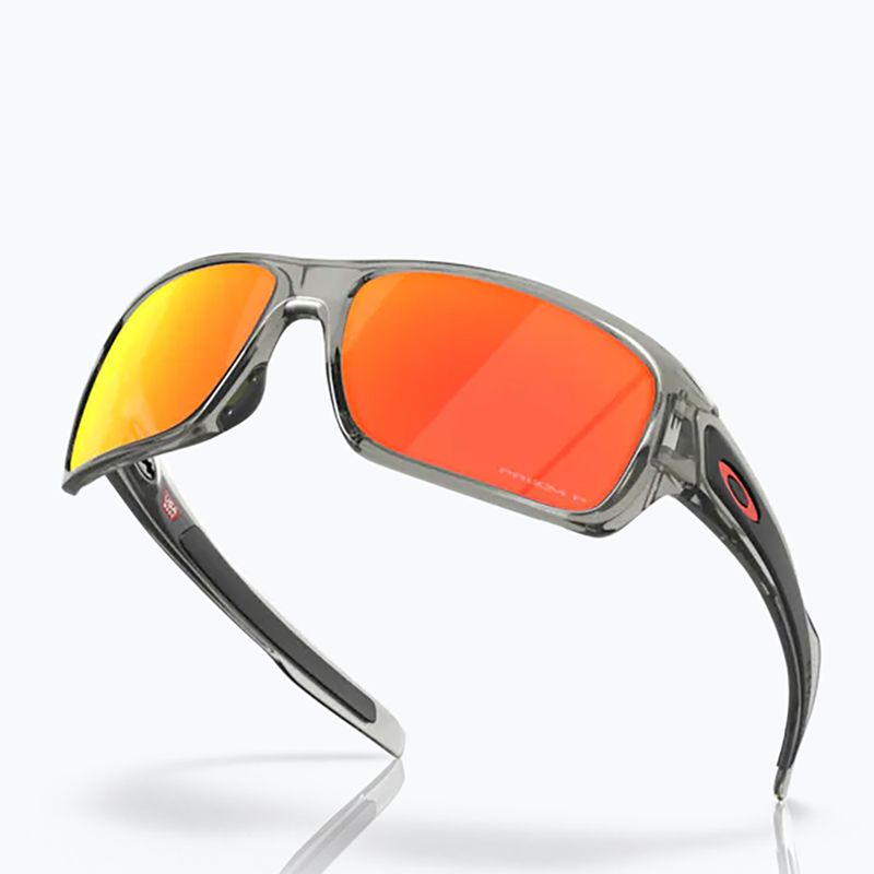 Ochelari de soare polarizați Oakley Turbine gri cerneală/prizm rubin polarizat 9