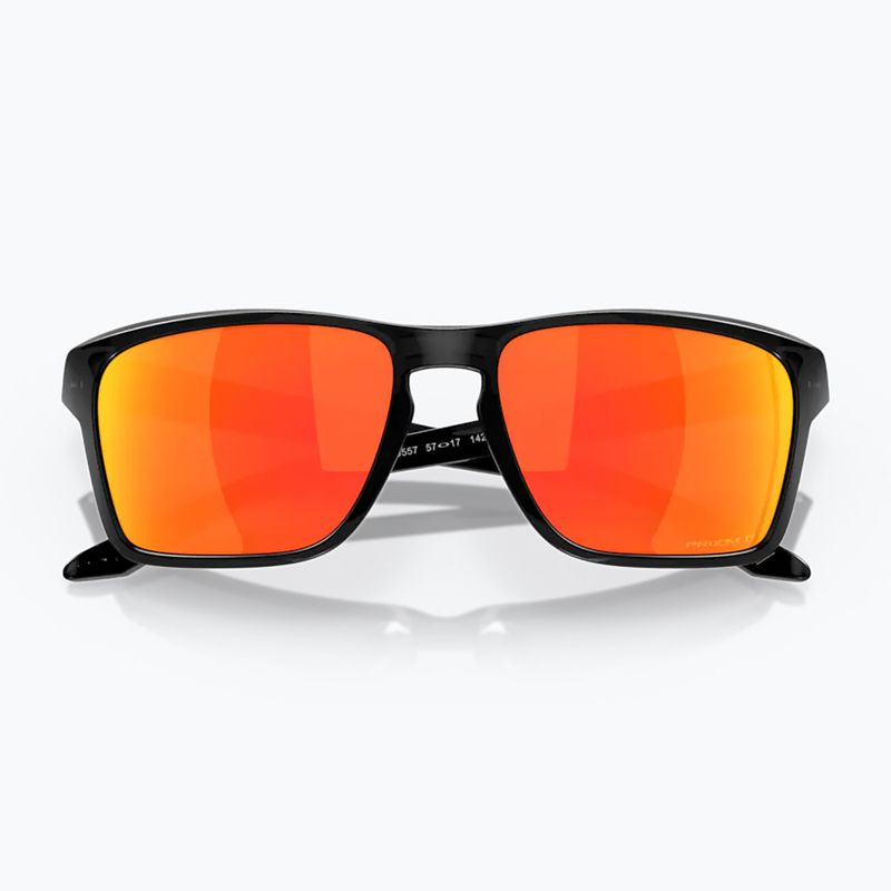 Ochelari de soare polarizați Oakley Sylas black ink/prizm rubin polarizat 10