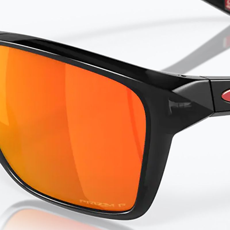 Ochelari de soare polarizați Oakley Sylas black ink/prizm rubin polarizat 11
