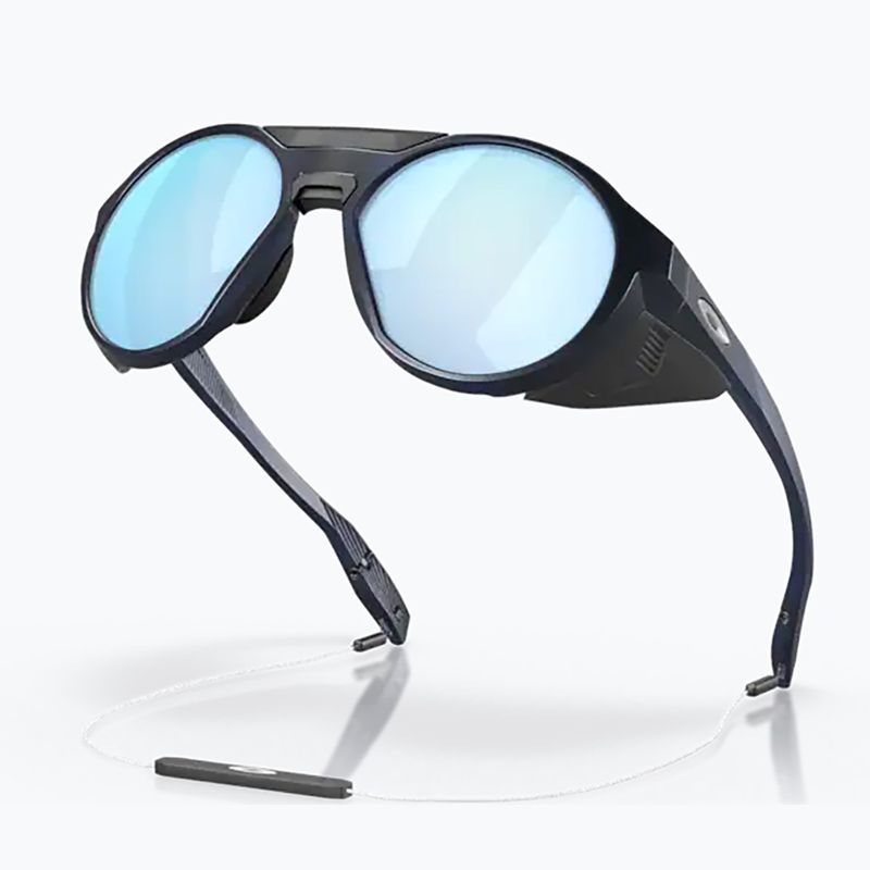 Ochelari de soare polarizați Oakley Clifden mat trans blue/prizm deep water matte 9