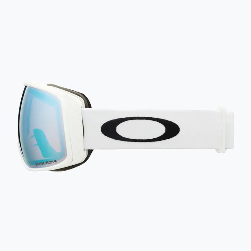 Ochelari de schi Oakley Flight Tracker alb mat/prizm snow sapphire iridium 8