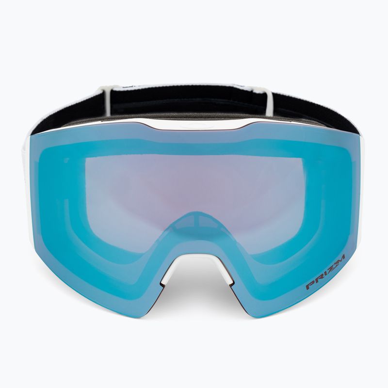 Ochelari de schi Oakley Fall Line alb mat/prizm snow sapphire iridium 2