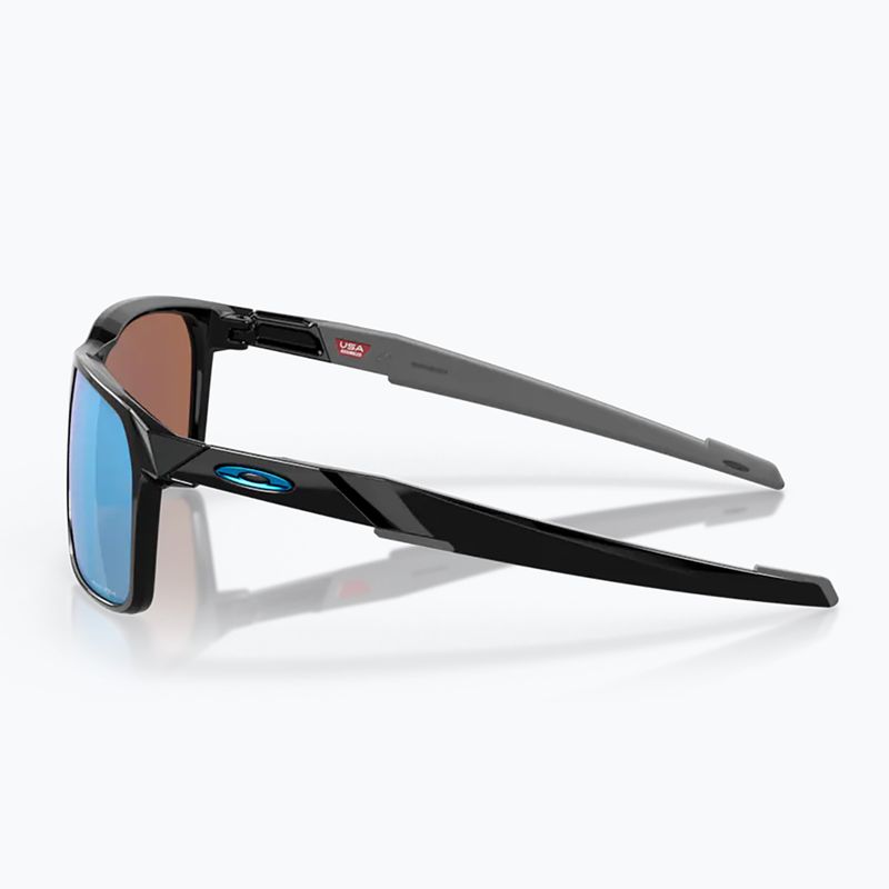 Ochelari de soare Oakley Portal X negru lustruit/prizm deep water polarizat 8