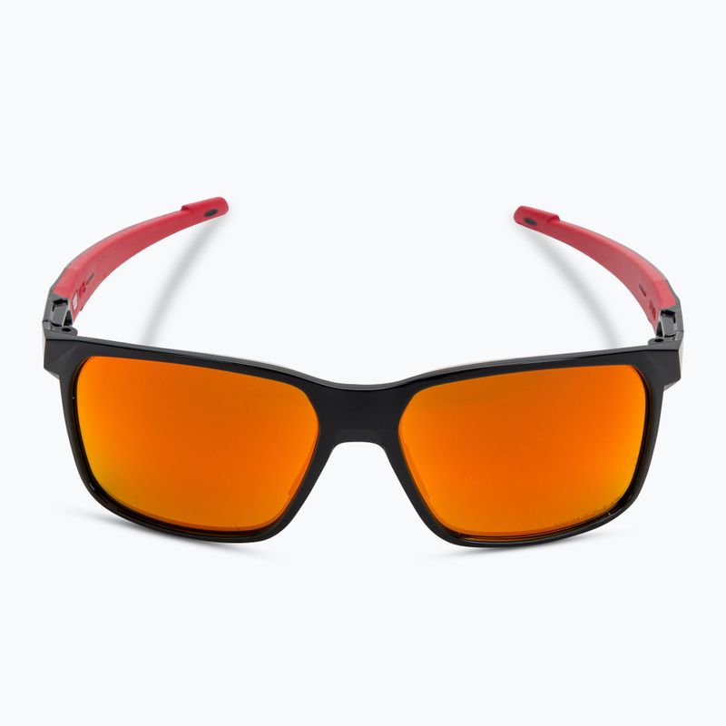 Ochelari de soare polarizați Oakley Portal X negru lucios/prizm rubin polarizat 3
