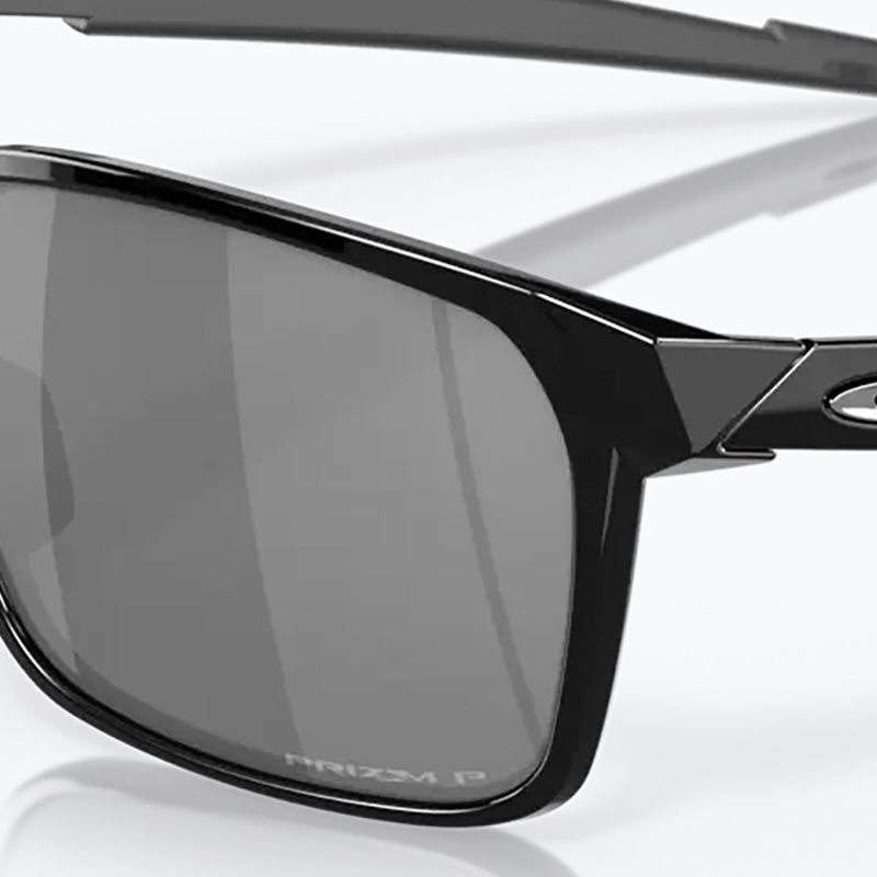 Ochelari de soare polarizați Oakley Portal X negru lustruit/negru de prizm negru 11