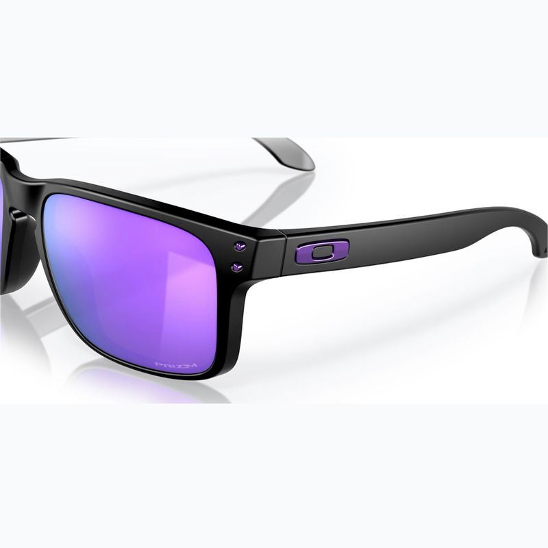 Ochelari de soare Oakley Holbrook matte black/prizm violet 6