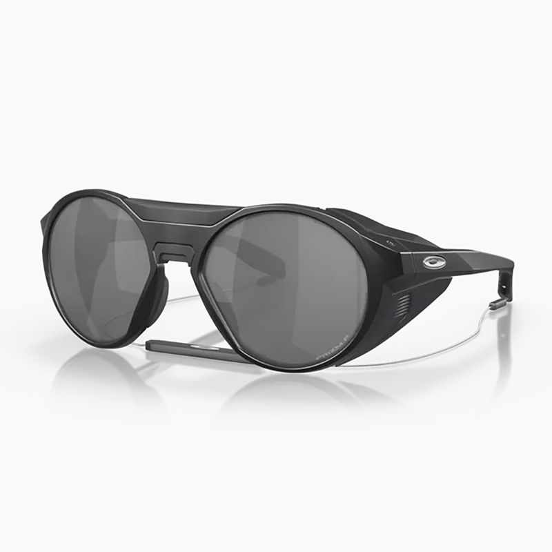 Ochelari de soare polarizați Oakley Clifden negru mat/negru închis/ negru închis 6