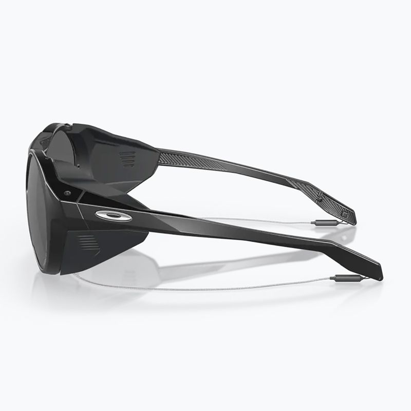 Ochelari de soare polarizați Oakley Clifden negru mat/negru închis/ negru închis 8